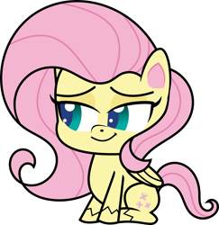 Size: 2944x3026 | Tagged: safe, artist:shootingstarsentry, fluttershy, pegasus, pony, g4, g4.5, my little pony: pony life, cute, female, high res, shyabetes, simple background, solo, transparent background