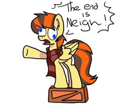 Size: 1600x1400 | Tagged: safe, artist:solstacesong, oc, oc only, oc:pen, pegasus, pony, box, pegasus oc, scarf, solo, wings