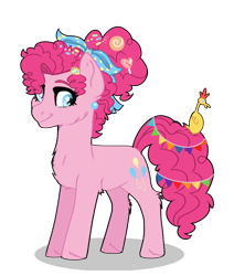 Size: 762x898 | Tagged: safe, artist:spectrumnightyt, pinkie pie, earth pony, pony, g4, the last problem, female, older, simple background, solo, transparent background