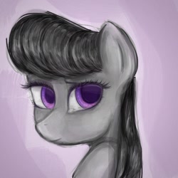 Size: 2048x2048 | Tagged: safe, artist:juulpone, octavia melody, earth pony, pony, g4, female, high res, looking at you, mare, solo