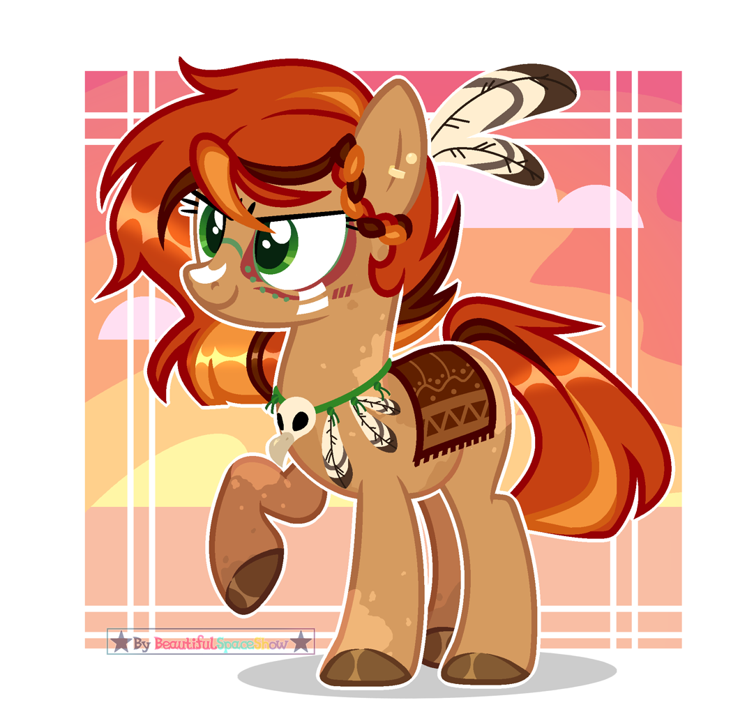 2877845 - safe, artist:partypievt, earth pony, pony, spoiler:the owl house,  calarts, cap, collector (species), eyebrows, eyebrows visible through hair,  frog (hoof), hat, jewelry, looking at you, necklace, pendant, ponified,  solo, spoilers for