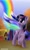 Size: 900x1500 | Tagged: safe, artist:sholechbrony, twilight sparkle, alicorn, pony, g4, my little pony: friendship is magic, my little pony: rainbow roadtrip, colored wings, female, hope hollow, mare, multicolored wings, rainbow, rainbow wings, solo, twilight sparkle (alicorn), wing bling, wings