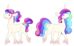 Size: 4000x2500 | Tagged: safe, artist:jackiebloom, pony, unicorn, magical lesbian spawn, male, offspring, parent:princess celestia, parent:rarity, parents:rarilestia, simple background, solo, stallion, transparent background