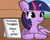 Size: 2164x1710 | Tagged: safe, artist:tjpones edits, edit, twilight sparkle, alicorn, pony, g4, bust, chest fluff, cute, female, meet and greet, solo, twiabetes, twiggles, twilight sparkle (alicorn)