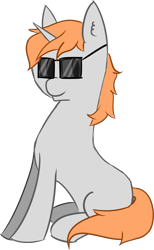 Size: 1719x2795 | Tagged: safe, artist:ponywka, oc, oc only, oc:darkmind, pony, unicorn, glasses, simple background, solo, transparent background