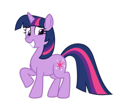 Size: 2525x2153 | Tagged: safe, artist:littmosa, twilight sparkle, pony, unicorn, g4, female, high res, inkscape, looking down, raised hoof, simple background, smiling, solo, transparent background, vector
