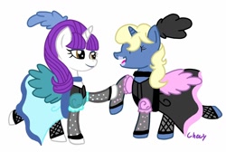 Size: 1280x858 | Tagged: safe, artist:chewy-tartz, oc, oc:azure/sapphire, pony, unicorn, can-can dress, clothes, crossdressing, dress, femboy, male, saloon dress