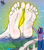 Size: 1750x2000 | Tagged: safe, artist:fetishsketches, princess celestia, twilight sparkle, anthro, plantigrade anthro, g4, barefoot, canterlot, feet, female, fetish, foot fetish, foot focus, foot worship, giant alicorn, giant anthro, giant feet, giantess, giantlestia, macro, praise the sun, soles, sunrise, toes