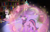 Size: 1554x997 | Tagged: safe, artist:scarletsfeed, princess celestia, twilight sparkle, oc, oc:flare, alicorn, pony, unicorn, series:memory days, g4, book, bookshelf, candle, candlestick, dark magic, glowing eyes, glowing horn, horn, library, magic, sombra eyes, story included, trio, unicorn twilight