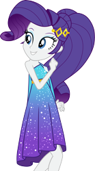 Size: 3339x6000 | Tagged: safe, artist:cloudy glow, rarity, equestria girls, g4, i'm on a yacht, my little pony equestria girls: better together, .ai available, absurd resolution, clothes, dress, eyeshadow, female, makeup, simple background, solo, transparent background, vector
