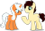 Size: 1912x1349 | Tagged: safe, artist:stellardusk, oc, oc:fine roast, oc:orange mint, earth pony, pony, unicorn, fanfic:unchanging love, couple, simple background, teary eyes