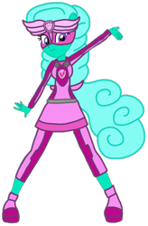 Size: 704x1074 | Tagged: safe, artist:徐詩珮, glitter drops, series:sprglitemplight diary, series:sprglitemplight life jacket days, series:springshadowdrops diary, series:springshadowdrops life jacket days, equestria girls, g4, alternate universe, base used, clothes, cute, equestria girls-ified, mighty pups, paw patrol, ponied up, simple background, skye (paw patrol), transparent background