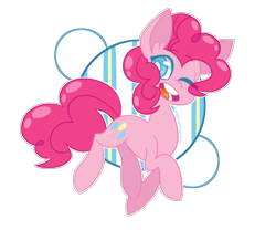 Size: 812x677 | Tagged: safe, artist:rainy-cartoonist, pinkie pie, earth pony, pony, g4, cute, diapinkes, female, simple background, solo, transparent background