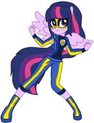Size: 789x1028 | Tagged: safe, artist:徐詩珮, twilight sparkle, alicorn, series:sprglitemplight diary, series:sprglitemplight life jacket days, series:springshadowdrops diary, series:springshadowdrops life jacket days, equestria girls, g4, alternate universe, base used, chase (paw patrol), clothes, cute, mighty pups, paw patrol, ponied up, simple background, transparent background, twilight sparkle (alicorn)