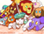 Size: 1136x878 | Tagged: safe, artist:inuhoshi-to-darkpen, princess celestia, alicorn, bear, big cat, dog, elephant, giraffe, lion, pony, rat, sheep, tiger, between dark and dawn, g4, my little pony: friendship is magic, animal, cute, cutelestia, ear fluff, eyes closed, feathered fetlocks, female, happy, hoof fluff, mare, mlem, plushie, sillestia, silly, solo, tongue out