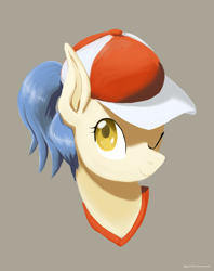 Size: 2880x3640 | Tagged: safe, artist:digiral, oc, oc only, pony, baseball cap, cap, female, hat, high res, mare, solo