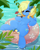 Size: 4000x5000 | Tagged: safe, alternate version, artist:xsatanielx, oc, oc only, oc:forté, pegasus, pony, rcf community, absurd resolution, commission, dock, featureless crotch, female, inner tube, mare, pegasus oc, solo, tail, water, ych result