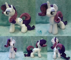 Size: 1280x1069 | Tagged: safe, artist:fire-topaz, rarity, pony, g4, irl, photo, plushie, solo