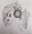 Size: 1616x1674 | Tagged: safe, artist:toli mintdrop, oc, oc only, oc:bit rate, earth pony, pony, lined paper, pencil drawing, solo, traditional art