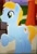 Size: 2160x3182 | Tagged: safe, screencap, earth pony, pony, g4, my little pony: rainbow roadtrip, background pony, cropped, high res, kite, male, photo, picture of a screen, solo focus, stallion, unnamed character, unnamed pony