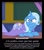 Size: 650x746 | Tagged: safe, edit, edited screencap, screencap, trixie, pony, unicorn, a matter of principals, g4, my little pony: friendship is magic, angry, cropped, demotivational poster, female, frown, lying down, mare, meme, shrunken pupils, solo, spanish, text, translated in the comments