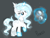 Size: 1043x800 | Tagged: safe, artist:nutellcake, oc, oc only, pony, unicorn, deviantart watermark, female, jewelry, magic, mare, necklace, obtrusive watermark, solo, water, watermark