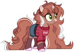 Size: 1280x903 | Tagged: safe, artist:mintoria, oc, oc only, oc:fizzle, pony, unicorn, clothes, shorts, simple background, solo, sweater, transparent background
