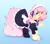 Size: 4000x3525 | Tagged: safe, artist:argigen, oc, oc:alina, pegasus, pony, rcf community, clothes, fluffy, maid