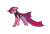 Size: 1702x1156 | Tagged: safe, artist:voltaradragoness, pinkie pie, earth pony, pony, g4, armor, bevor, chestplate, clothes, cuirass, darkened coat, darkened hair, eyeshadow, fangs, fauld, female, gorget, jumpsuit, makeup, nightmare pinkie, nightmarified, pauldron, plackart, shoes, simple background, solo, transparent background, venom cake, wavy hair, wavy mane, wavy tail