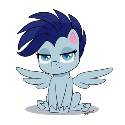 Size: 1024x1024 | Tagged: safe, artist:mindlesssketching, oc, oc only, oc:nik, pegasus, pony, g4.5, my little pony: pony life, female, mare, simple background, solo, transparent background