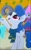 Size: 105x171 | Tagged: safe, screencap, blueberry truffle, earth pony, pony, g4, my little pony: friendship is magic, my little pony: rainbow roadtrip, background pony, clothes, cropped, dot cutie mark, offscreen character, op i can't see shit, scarf, solo focus