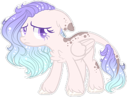 Size: 864x660 | Tagged: safe, artist:ms-denis, oc, oc only, pegasus, pony, female, floppy ears, mare, simple background, solo, transparent background