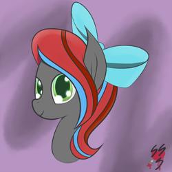 Size: 2000x2000 | Tagged: safe, artist:sweetstrokesstudios, oc, oc only, pony, bust, commission, female, high res, mare, portrait, solo