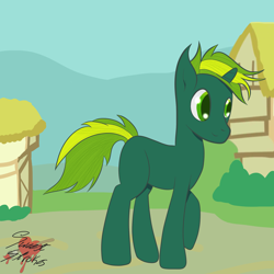 Size: 2000x2000 | Tagged: safe, artist:sweetstrokesstudios, oc, oc only, pony, unicorn, commission, high res, male, solo, stallion