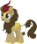 Size: 1259x1500 | Tagged: safe, artist:cloudy glow, doctor whooves, time turner, kirin, g4, cute, doctorbetes, kirin-ified, male, movie accurate, open mouth, simple background, smiling, solo, species swap, stallion, transparent background