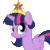 Size: 300x300 | Tagged: safe, artist:skele-sans, twilight sparkle, alicorn, pony, g4, animated, big crown thingy, crown, cute, element of magic, female, folded wings, jewelry, mare, one eye closed, open mouth, regalia, simple background, solo, transparent background, twiabetes, twilight sparkle (alicorn), wings, wink
