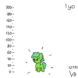Size: 800x800 | Tagged: safe, artist:vohd, oc, oc only, earth pony, pony, age progression, animated, cross-eyed, diagram, female, filly, frame by frame, growing up, male, solo