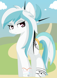 Size: 1496x2056 | Tagged: safe, artist:csox, oc, oc only, oc:tairen, earth pony, pony, female, mare, solo