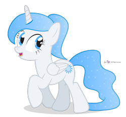 Size: 780x720 | Tagged: safe, artist:dm29, oc, oc only, oc:white flare, alicorn, pony, g4, alicorn oc, horn, simple background, solo, transparent background, wings