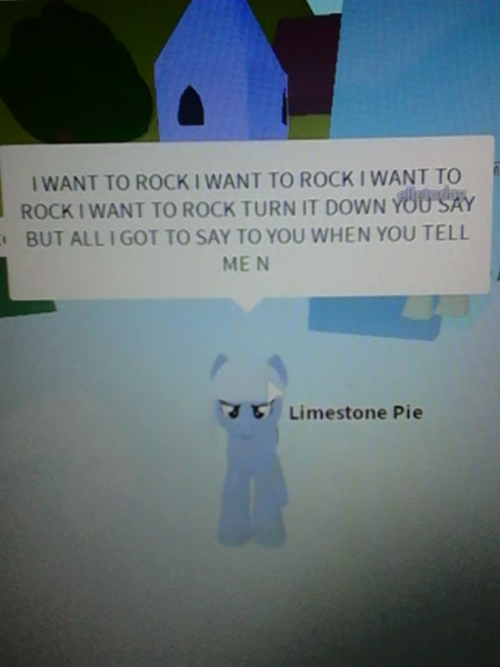 2385313 Safe Screencap Limestone Pie I Wanna Rock My Little Pony Roleplay Is Magic Roblox Rock And Roll Twisted Sister Derpibooru - roblox mlp roleplay is magic