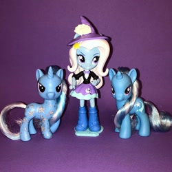 Size: 1080x1080 | Tagged: safe, trixie, equestria girls, g4, doll, equestria girls minis, female, irl, photo, toy