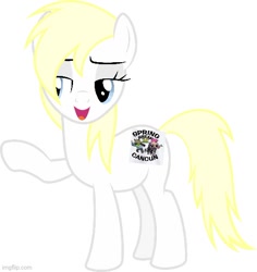 Size: 500x529 | Tagged: safe, edit, oc, oc:fargate, earth pony, pony, aqua teen hunger force, aryanne recolor, cutie mark, i can't believe it's not aryanne, meme, mohawk, the powerpuff girls, universal remonster, wheelchair