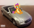 Size: 2776x2322 | Tagged: safe, artist:gradiusfanatic, smolder, dragon, g4, car, convertible, dragoness, female, high res, irl, mercedes-benz, mercedes-benz sl-class, photo, solo