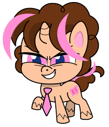Size: 4891x5690 | Tagged: safe, artist:estories, oc, oc only, oc:think pink, pony, unicorn, g4.5, my little pony: pony life, the best of the worst, absurd resolution, simple background, solo, transparent background, vector
