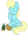 Size: 1031x1280 | Tagged: safe, artist:nitei, sassaflash, pegasus, pony, g4, atg 2020, eating, eyes closed, female, food, happy, herbivore, mare, newbie artist training grounds, pineapple, simple background, sitting, smiling, solo, that pony sure does love pineapples, white background