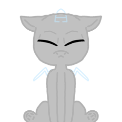 Size: 1000x1000 | Tagged: safe, artist:furhoof34, pony, base, eyes closed, newborn, simple background, solo, transparent background