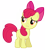 Size: 5543x6191 | Tagged: safe, artist:estories, apple bloom, earth pony, pony, g4, absurd resolution, female, filly, simple background, solo, transparent background, vector