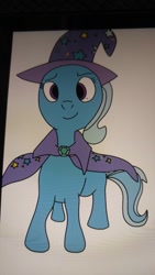 Size: 747x1328 | Tagged: safe, artist:mlpcontentscreator, trixie, pony, g4, female, picture of a screen, solo