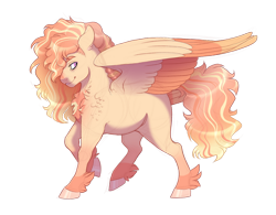 Size: 1024x800 | Tagged: safe, artist:gigason, oc, oc only, oc:cherry bomb, pegasus, pony, simple background, solo, transparent background, two toned wings, wings
