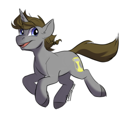 Size: 500x467 | Tagged: safe, artist:cosmalumi, oc, oc only, pony, unicorn, solo